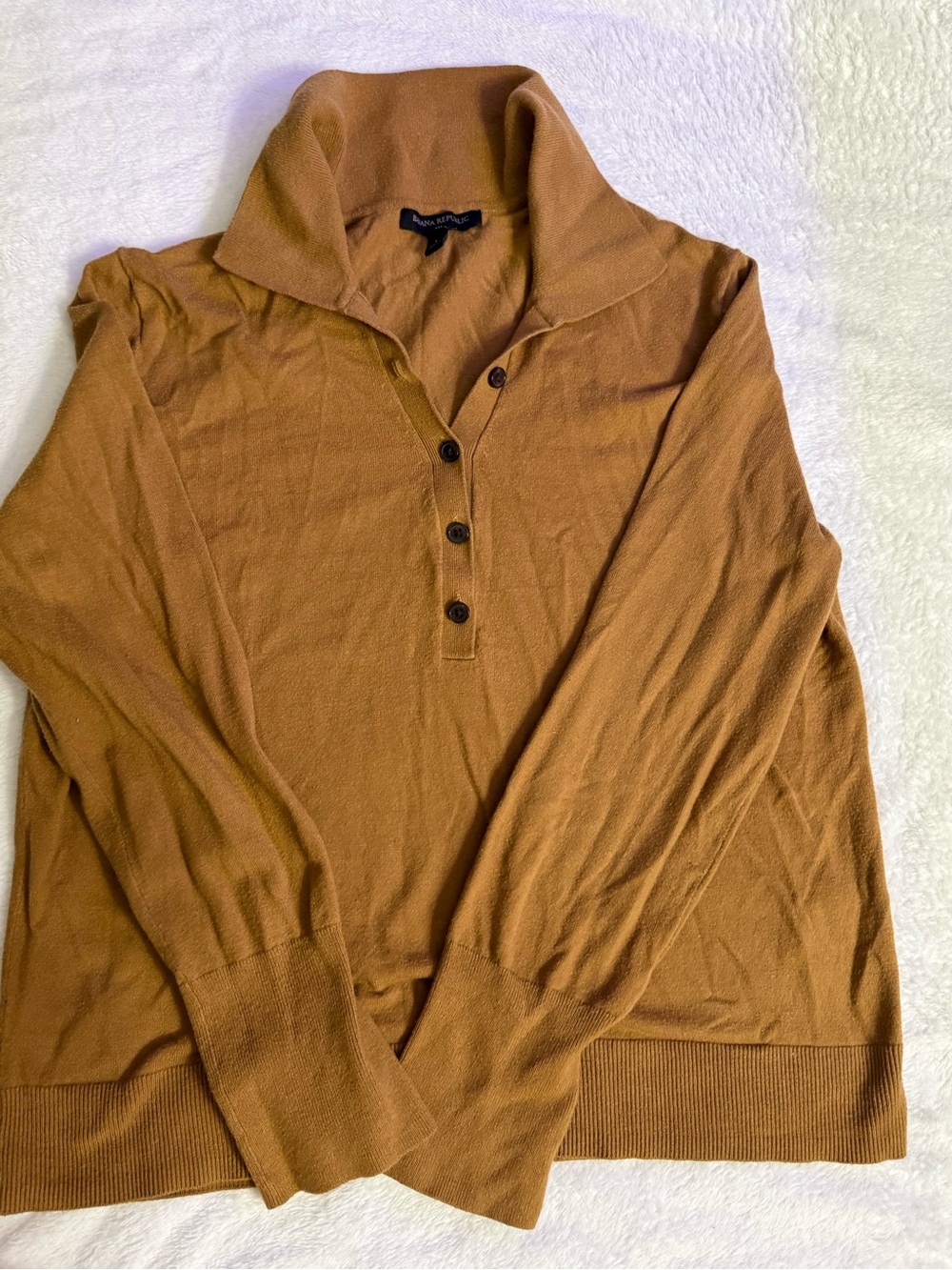 Woman’s banana republic long sleeve size Large